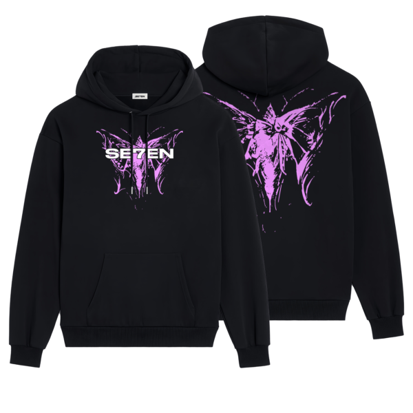 Butterfly ink | Drop-Shoulder Hoodie