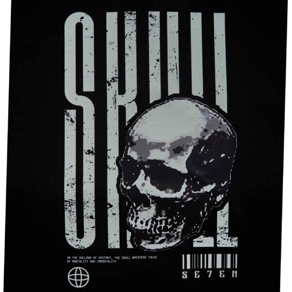 Skull | Drop-Shoulder Hoodie - Image 2