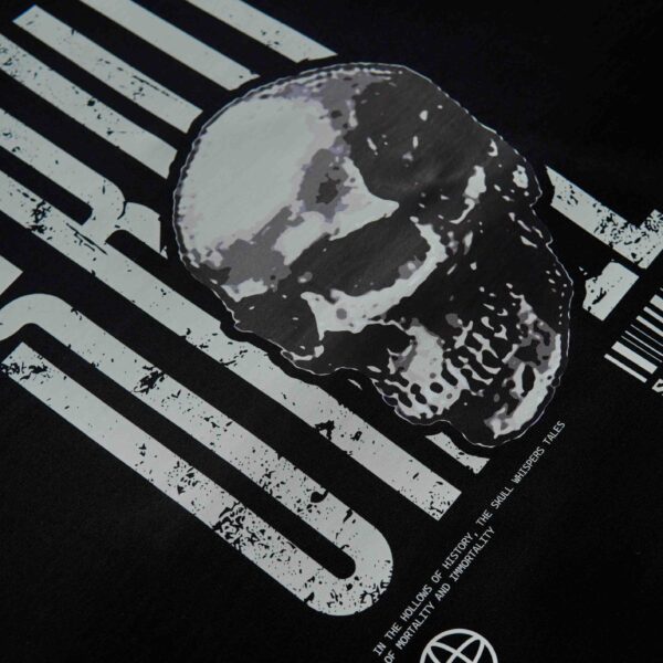 Skull | Drop-Shoulder Hoodie - Image 3