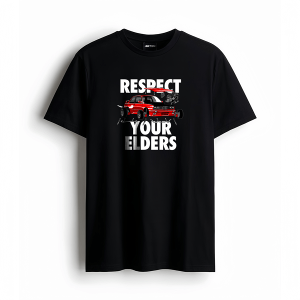 Respect your elders | Drop-Shoulder T-Shirt
