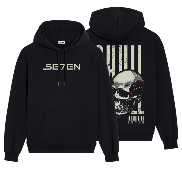 Skull | Drop-Shoulder Hoodie